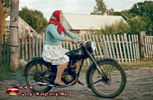 Bunica Cu Motocicleta
